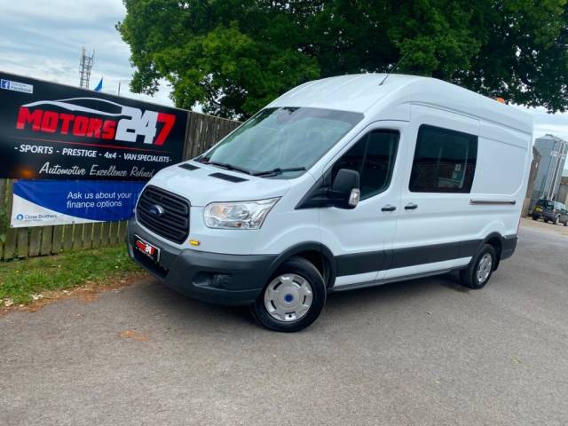 Ford Transit 2.2 TDCi 125ps H3 MESS WLFARE VAN Crew Van Diesel White