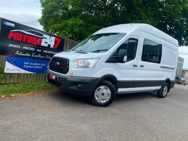 Ford Transit 2.2 TDCi 125ps H3 MESS WELFARE VAN Crew Van Diesel White