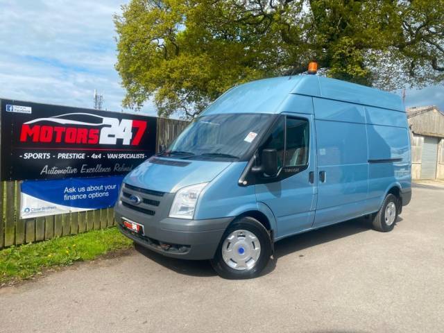 Ford Transit 2.4 High Roof Van TDCi 115ps Panel Van Diesel Blue