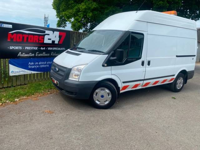 Ford Transit 2.2 High Roof Van TDCi 100ps Euro 5 Panel Van Diesel White