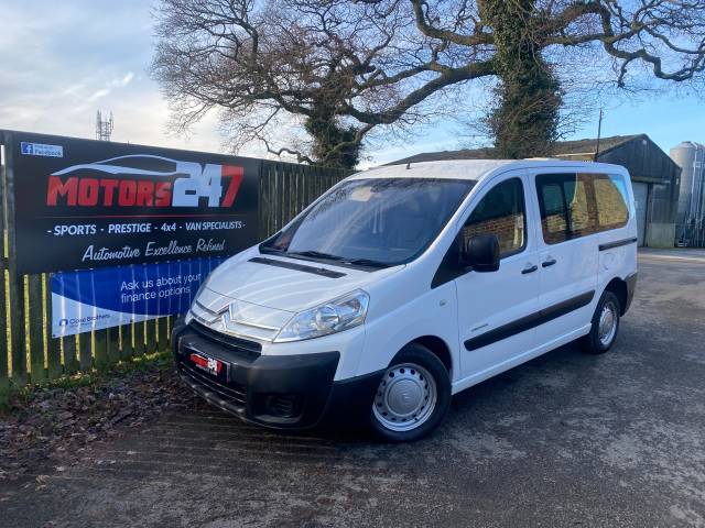 Citroen Dispatch Combi 1.6 HDi L1 6dr [6 Seat] Combi Van Diesel White