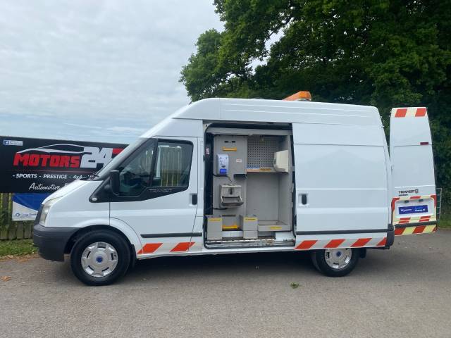 Ford Transit 2.2 High Roof Van TDCi 100ps Euro 5 Panel Van Diesel White