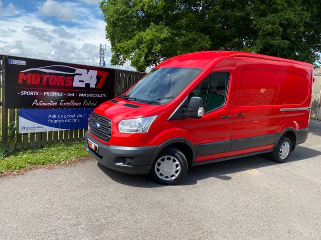 Ford Transit 2.2 TDCi 125ps H2 Trend Van Panel Van Diesel Red