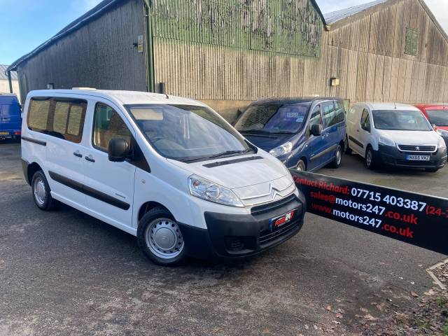 Citroen Dispatch Combi 1.6 HDi L1 6dr [6 Seat] Combi Van Diesel White