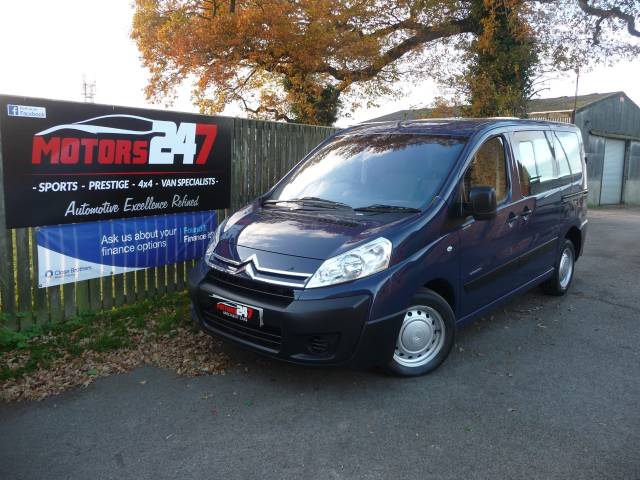 Citroen Dispatch Combi 1.6 HDi L1 6dr [6 Seat] Combi Van Diesel Blue