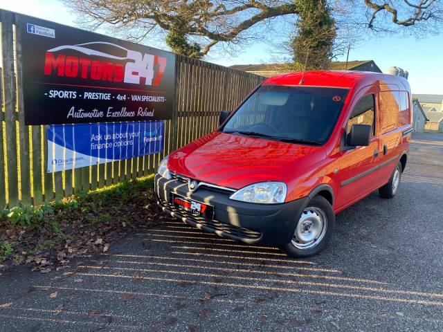 Vauxhall Combo 1700 1.3CDTi 16V Van [75PS] Panel Van Diesel Red
