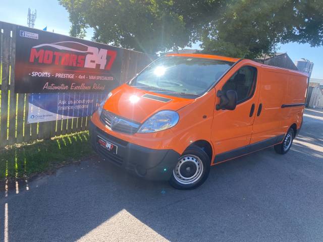 Vauxhall Vivaro 2.0CDTI [115PS] Van 2.9t Euro 5 Panel Van Diesel Orange