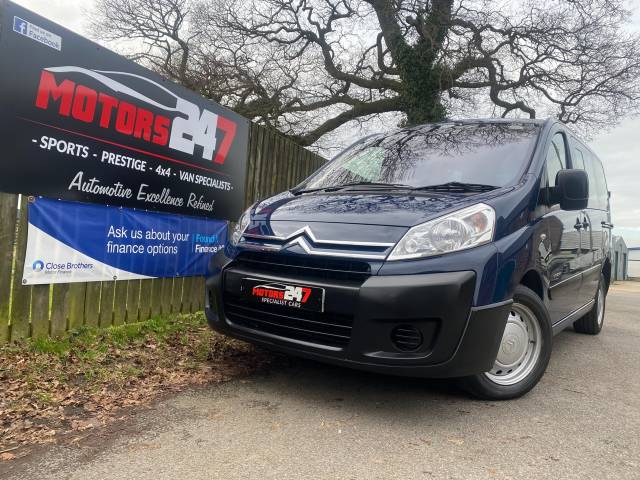 Citroen Dispatch Combi 1.6 HDi L1 6dr [6 Seat] Combi Van Diesel Blue