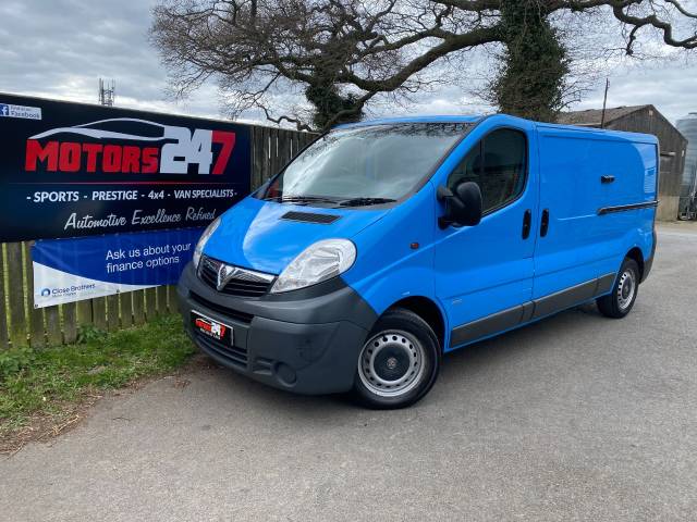 Vauxhall Vivaro 2.0CDTI [115PS] Van 2.9t Panel Van Diesel Blue