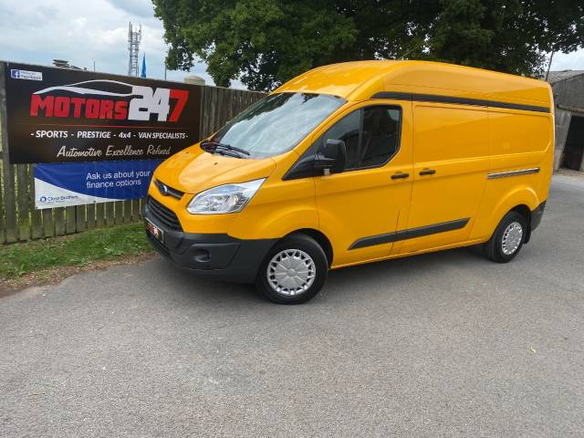 Ford Transit Custom 2.2 TDCi 155ps Low Roof Trend Van Panel Van Diesel Yellow