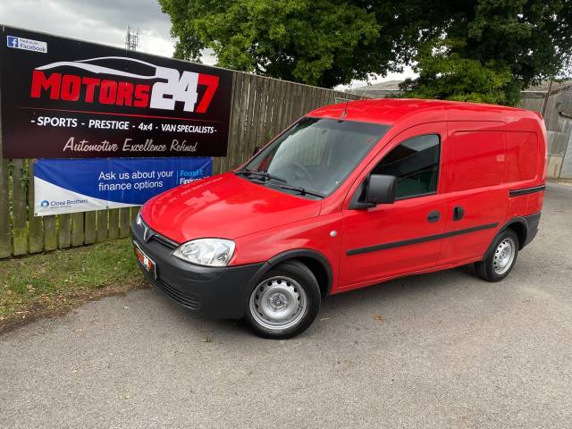 Vauxhall Combo 1700 1.3CDTi 16V Van [75PS] Panel Van Diesel Red