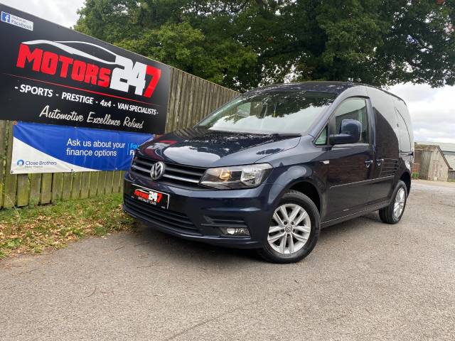 Volkswagen Caddy 2.0 TDI BlueMotion Tech 102PS Highline Van Panel Van Diesel Blue