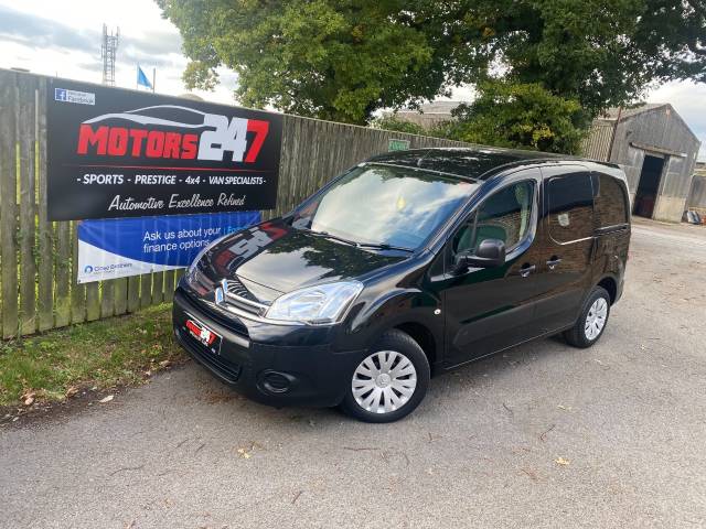 Citroen Berlingo 1.6 HDi 625Kg X 75ps Panel Van Diesel Black