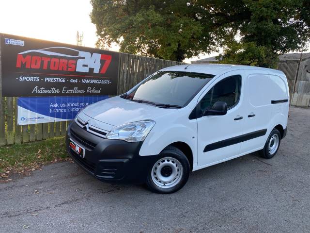 Citroen Berlingo 1.6 BlueHDi 625Kg LX 100ps Panel Van Diesel White