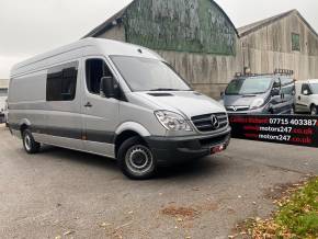 MERCEDES-BENZ SPRINTER 2013 (63) at Motors 247 Ltd Thirsk