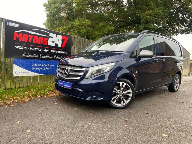 Mercedes-Benz Vito 2.1 119CDI BlueTec Crew Van 7G-Tronic Panel Van Diesel Blue