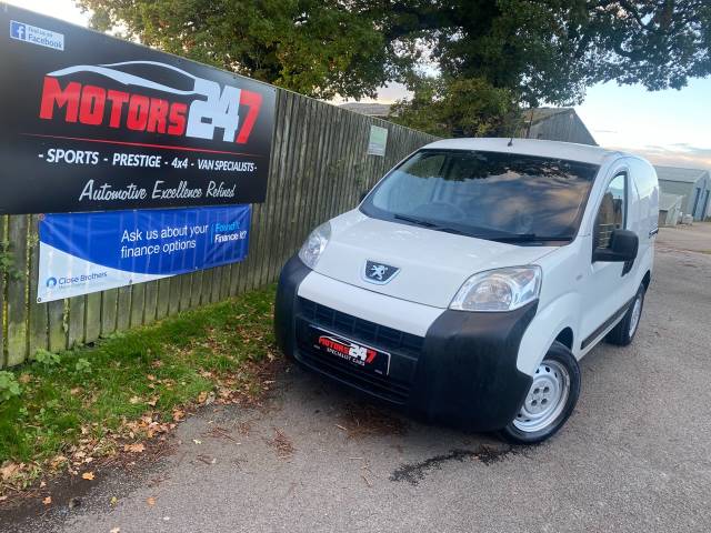 Peugeot Bipper 1.3 HDi 75 S [non Start/Stop] Panel Van Diesel White