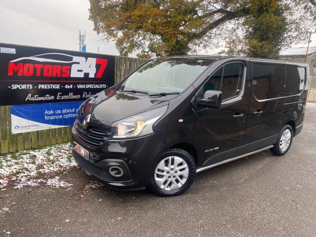 Renault Trafic 1.6 SL27 ENERGY dCi 120 Sport Van Panel Van Diesel Black