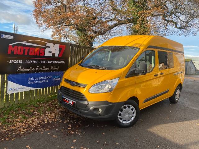 Ford Transit Custom 2.2 TDCi 155ps HIGH TOP Trend Van Panel Van Diesel Yellow