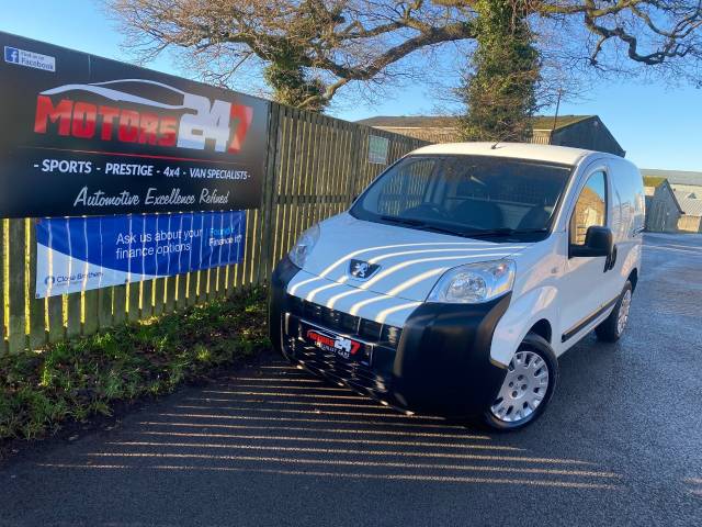 Peugeot Bipper 1.4 HDi 70 Professional Panel Van Diesel White