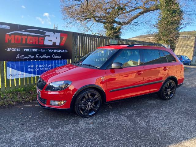 Skoda Fabia 1.2 TSI 105 Monte Carlo 5dr Estate Petrol Red