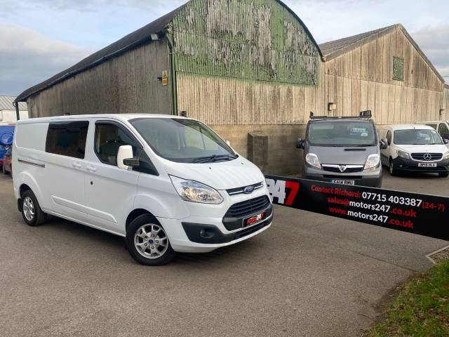 2015 Ford Transit Custom 2.2 TDCi 155ps Low Roof D/Cab Limited Van