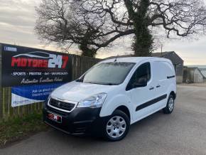 PEUGEOT PARTNER 2017 (17) at Motors 247 Ltd Thirsk