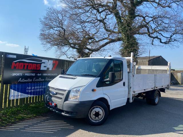 Ford Transit 2.2 Chassis Cab TDCi 125ps [DRW] Dropside Diesel White