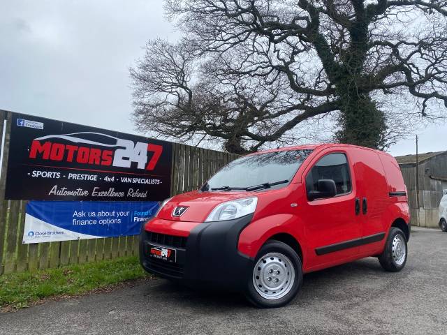 Peugeot Bipper 1.4 HDi 70 S [SLD] Panel Van Diesel Red