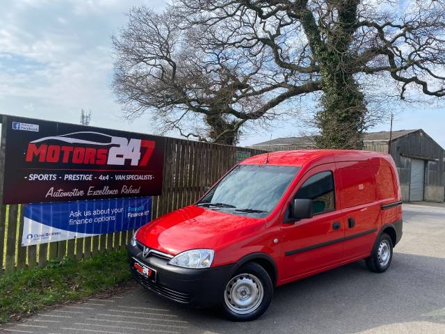 Vauxhall Combo 1700 1.3CDTi 16V Van [75PS] Panel Van Diesel Red