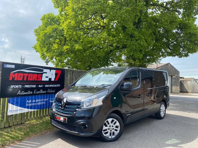 Renault Trafic 1.6 SL27 dCi 120 Sport Nav Van Panel Van Diesel Black