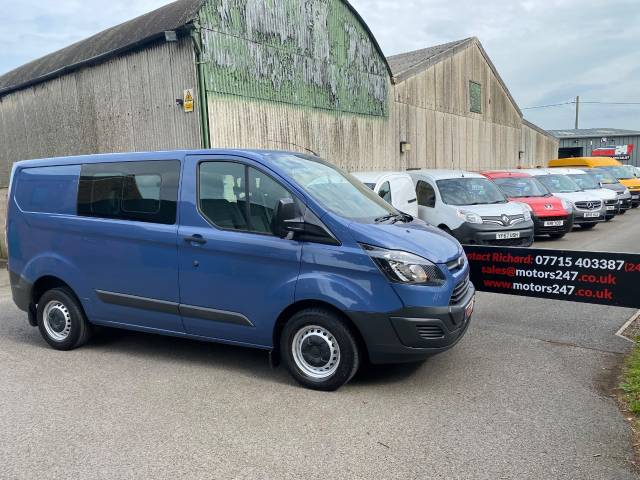 2014 Ford Transit Custom 2.2 TDCi 100ps Low Roof D/Cab Van