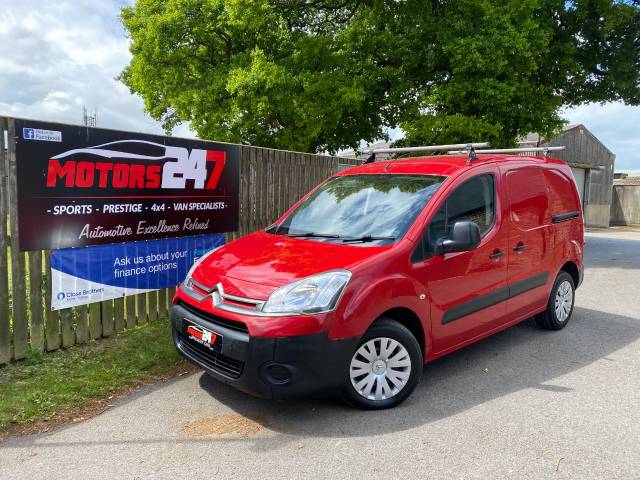 Citroen Berlingo 1.6 HDi 625Kg Enterprise 75ps Panel Van Diesel Red