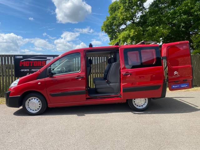 Citroen Dispatch Combi 2.0 DISPATCH 1200 L1H1 HDI Crew Van Diesel Red