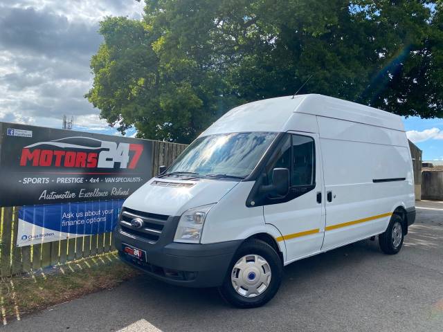 Ford Transit 2.4 High Roof Van TDCi 115ps Panel Van Diesel White