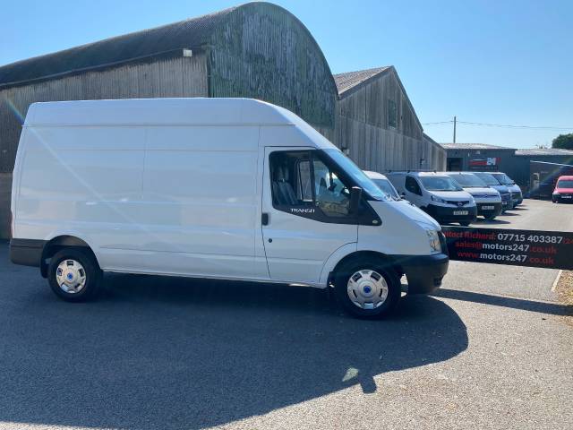 Ford Transit 2.4 High Roof Van TDCi 115ps Panel Van Diesel White