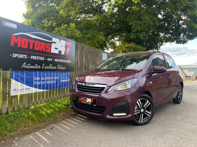 Peugeot 108 1.0 Active 5dr Hatchback Petrol Mauve/purple