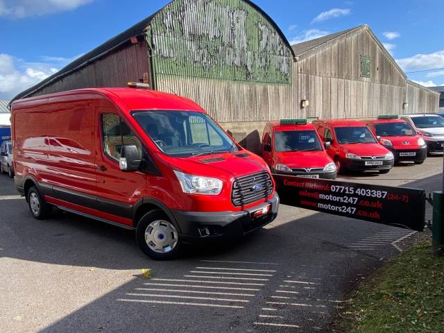 Ford Transit 2.2 TDCi 125ps H2 Van Panel Van Diesel Red