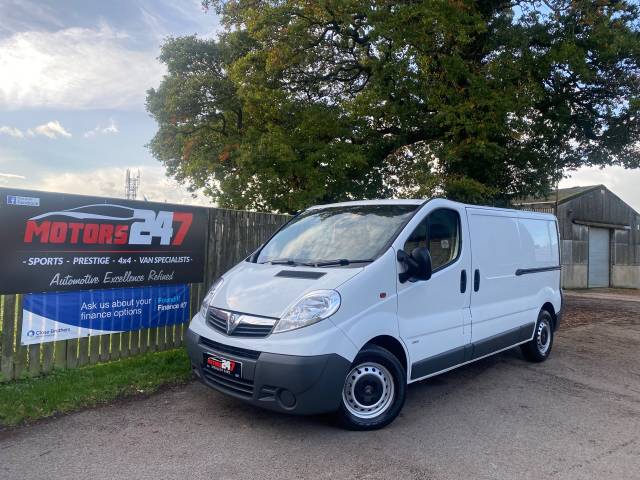 Vauxhall Vivaro 2.0CDTI [115PS] ecoFLEX Van 2.9t [Speed Limiter] Panel Van Diesel White