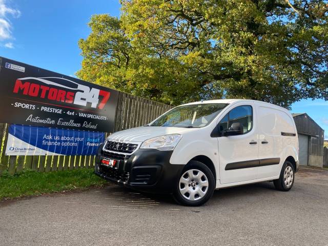 Peugeot Partner 625 S 1.6 HDi 75 Van Panel Van Diesel White