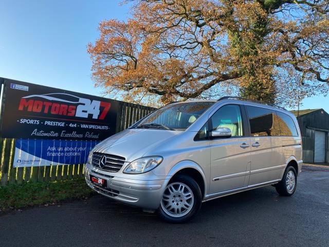 Mercedes-Benz Viano 2.2 CDI Ambiente 5dr [150] Tip Auto Crew Van Diesel Silver