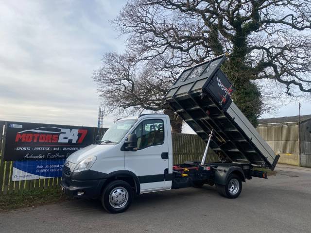Iveco Daily 2.3 Chassis Cab 3450 WB THREE WAY TIP Tipper Diesel White