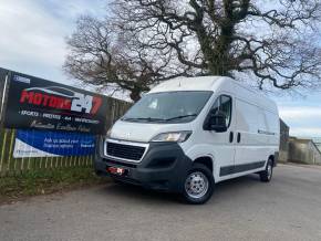 PEUGEOT BOXER 2018 (68) at Motors 247 Ltd Thirsk