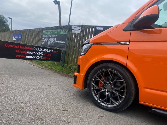 2017 Volkswagen Transporter 2.0 TDI T32 T6 150BHP SPORTLINE STYLED ORANGE VAN