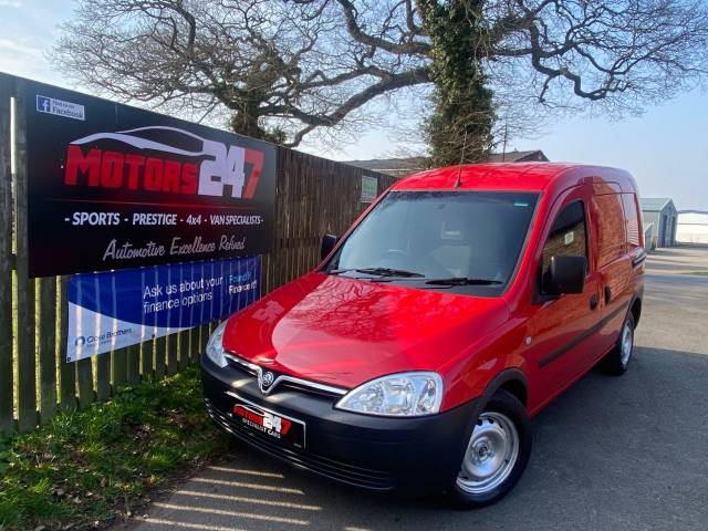 Vauxhall Combo 1700 1.3CDTi 16V Van [75PS] Panel Van Diesel Red