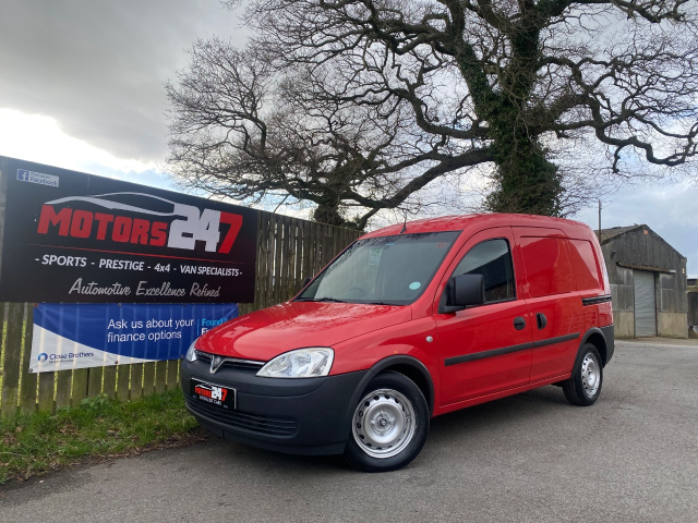 Vauxhall Combo 1700 1.3CDTi 16V Van [75PS]+EX ROYAL MAIL!+1 OWNER!+FSH!+ Panel Van Diesel Red
