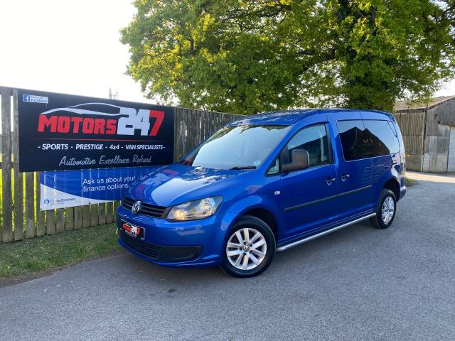 Volkswagen Caddy Maxi C20 2.0 TDI 110 4MOTION 5dr Crew Van Diesel Blue