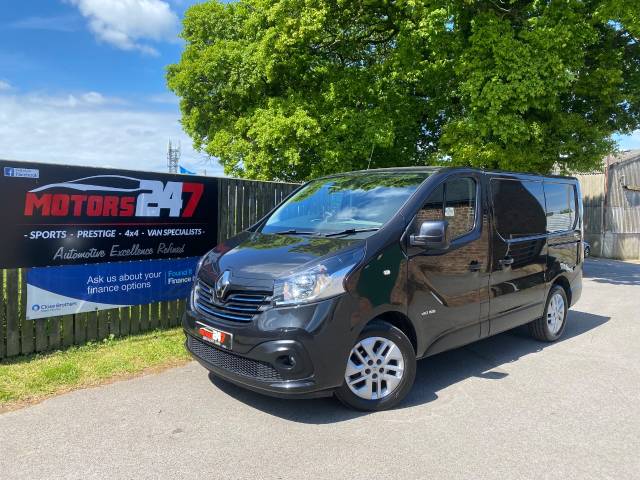 Renault Trafic 1.6 SL27 ENERGY dCi 125 Sport Nav Van Panel Van Diesel Black