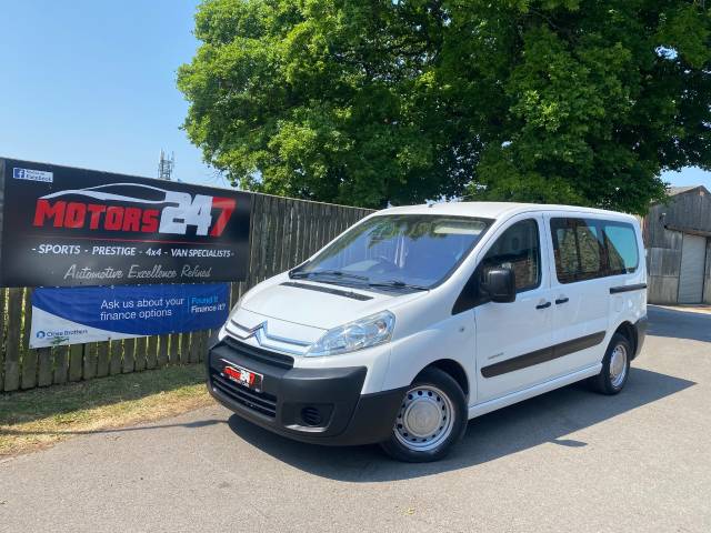 Citroen Dispatch Combi 1.6 HDi L1 6dr [6 Seat] Crew Van Diesel White