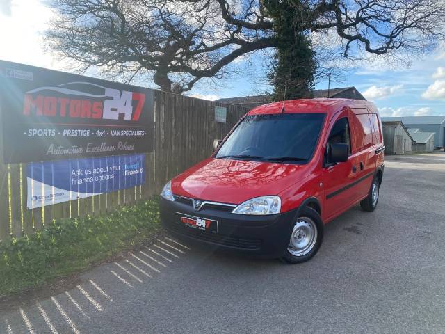 Vauxhall Combo 1700 1.3CDTi 16V Van [75PS] Panel Van Diesel Red